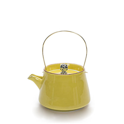 Celadon ceramic teapot