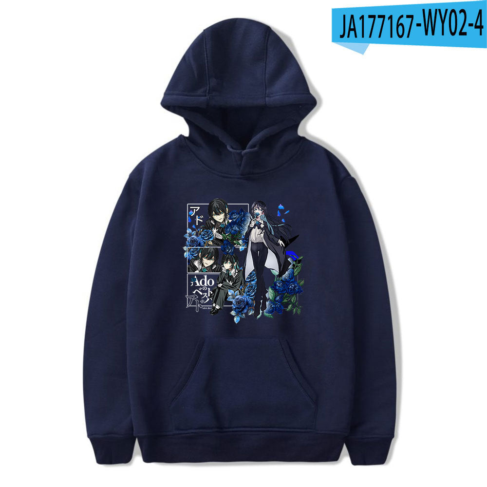 Ado anime pullover Hoodies