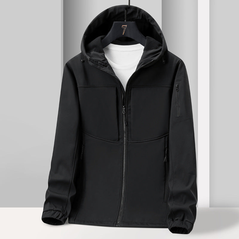 Soft Shell hooded Jacket