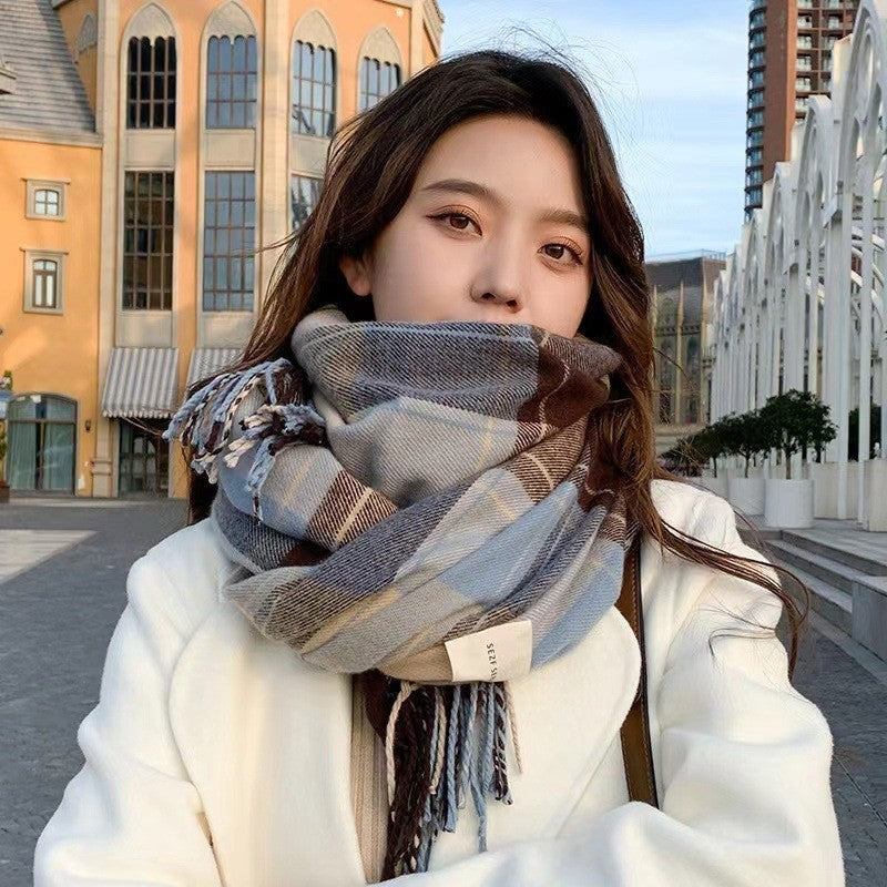 Warm Thickened Couple Scarf
