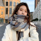 Warm Thickened Couple Scarf