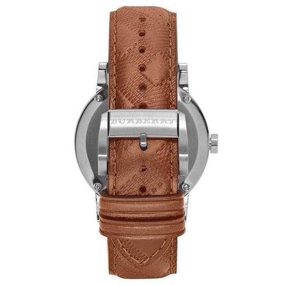Burberry BU9904 Gents Silver Dial The City