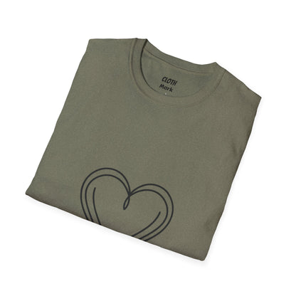 Heart Unisex Softstyle T-Shirt