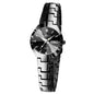 Luminous couple quartz watch