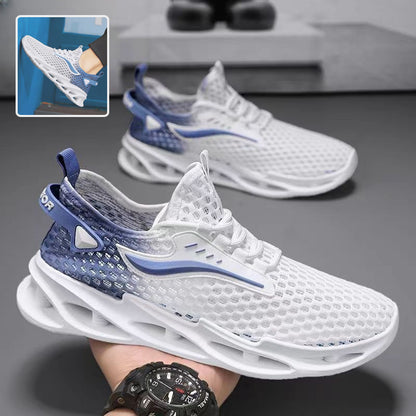 Men's Lace-up Sneakers Mesh