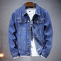 Men's Denim Coat Casual Top