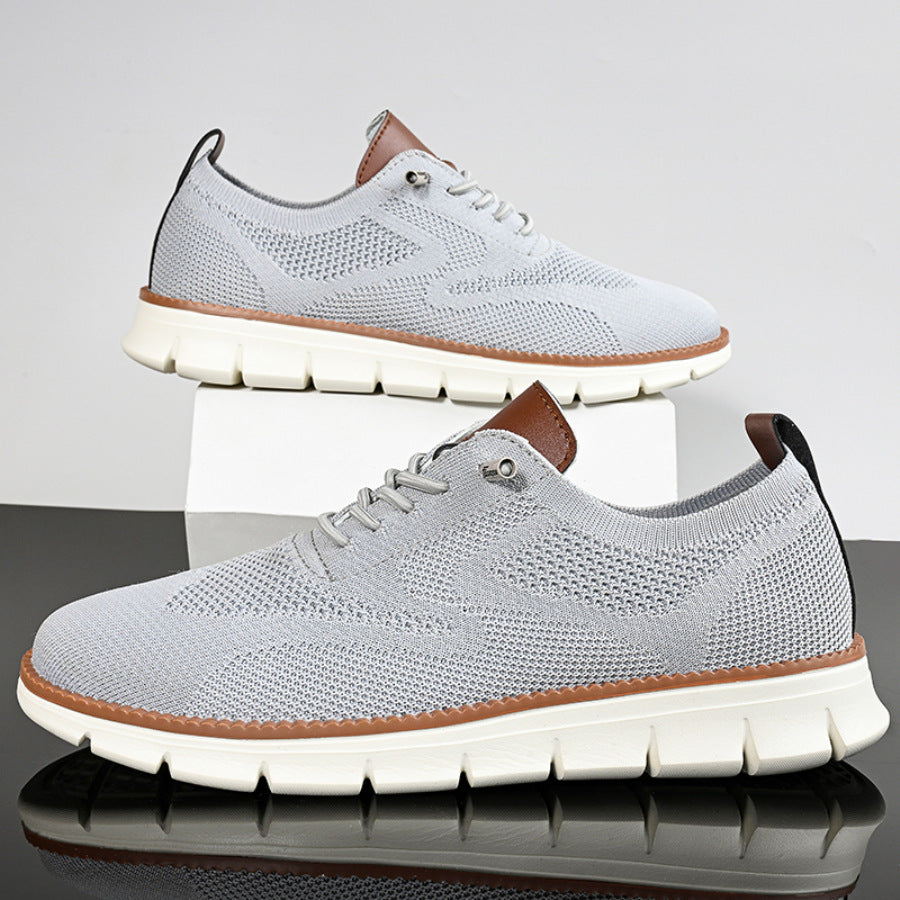Lightweight lace up casual shoes