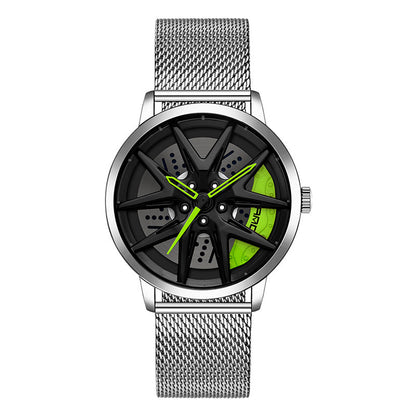 Cool Wheel Hollow Out Quartz Watch