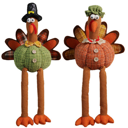 Decoration Creative Hanging Leg Turkey Plush