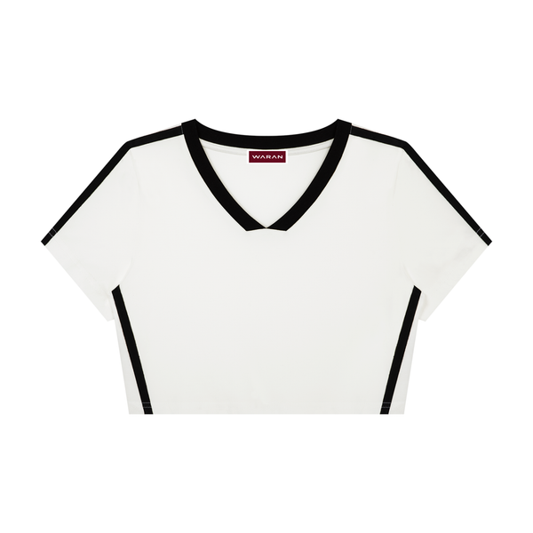 Women’s Slim Fit Color Block T-Shirt