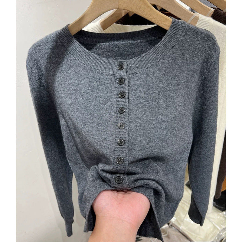 Knitted Sweater Small Cardigan Women