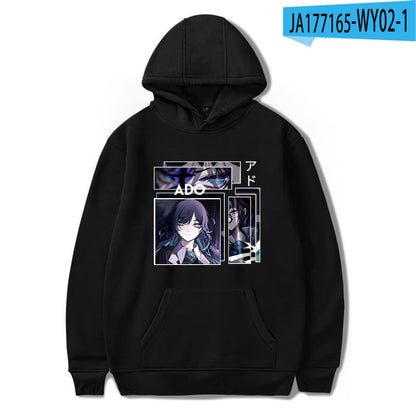 Ado anime pullover Hoodies