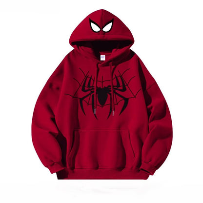 Retro Hip Hop Fashion Anime Hooded Sweatshirts