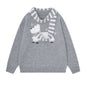 Cartoon Dog Embroidery Sweater Women