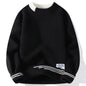 Youth Trendy Color Block Knit Sweater