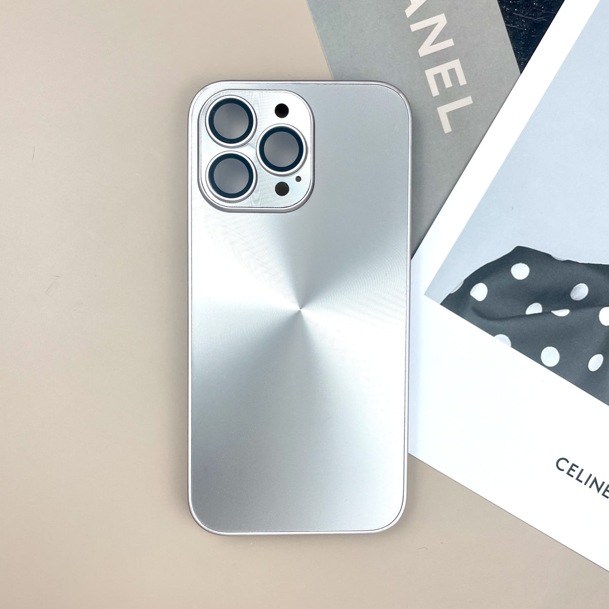 iPhone 14 Promax phone case Aurora laser CD pattern