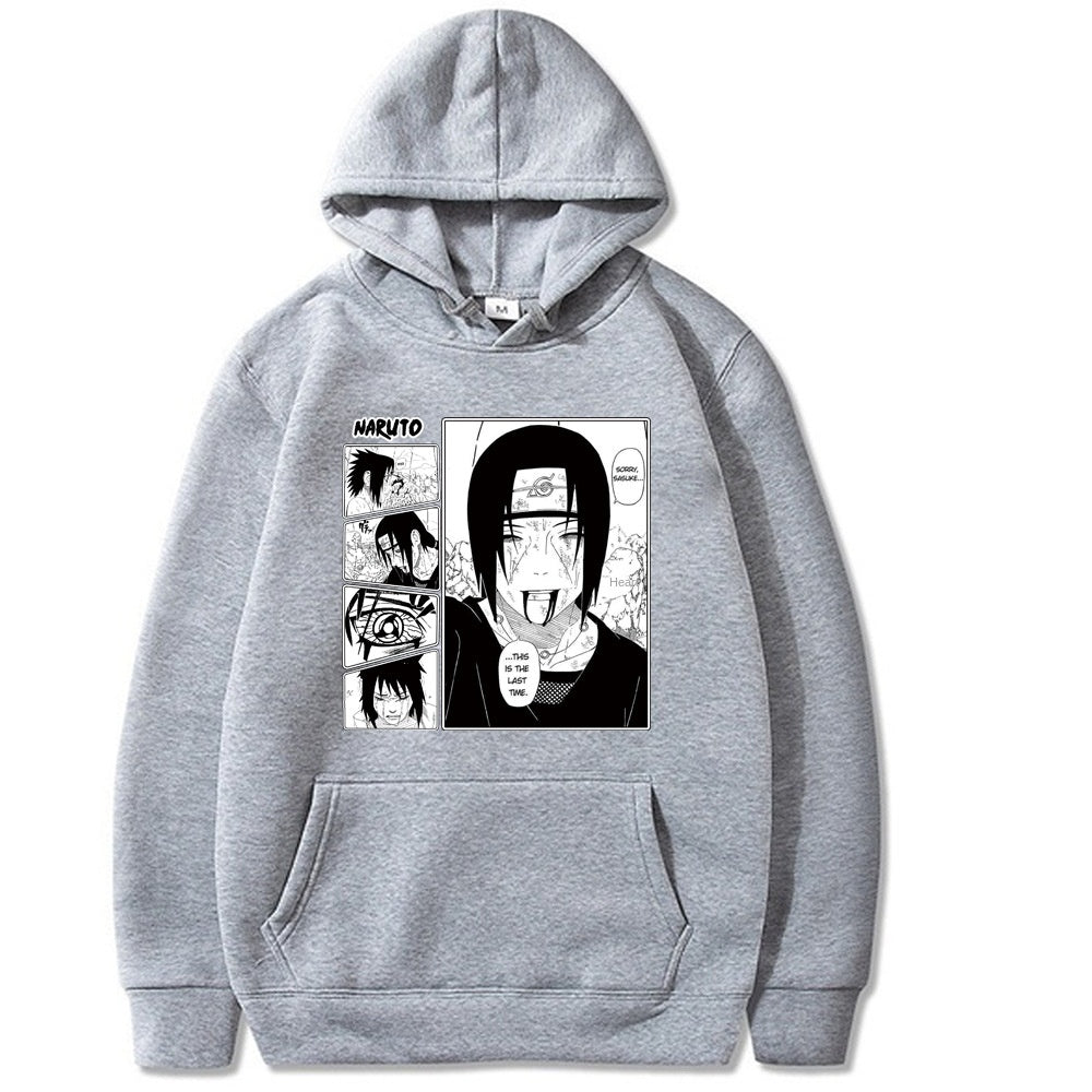 Naruto Naruto Itachi Hoodie with Velvet