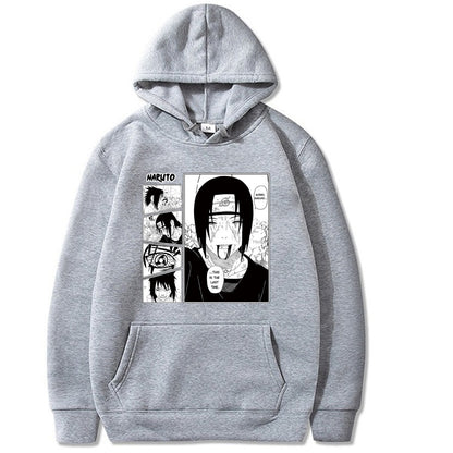 Naruto Naruto Itachi Hoodie with Velvet