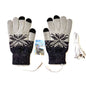 Men's knitted touchscreen electric heating gloves - view 10