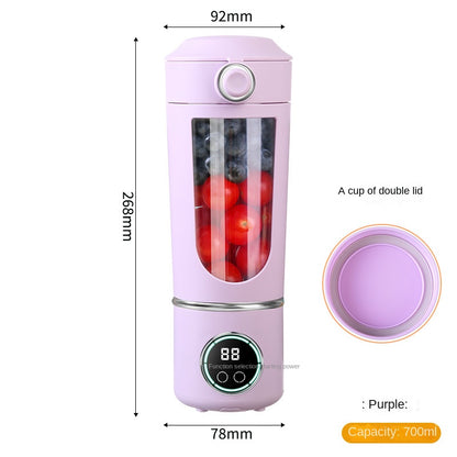 High-end juicer household crushed ice juicer cup USB charging portable juicer outdoor travel cup 12 dollars
