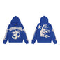 Street hip-hop versatile casual printed hoodie