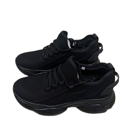 Summer height increasing men's shoes 10cm breathable fly woven mesh sports and leisure board shoes