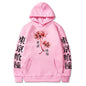 Velvet Thickened anime Trendy Pullover hoodies