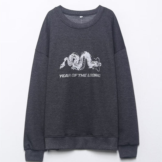 Animal print wash effect hoodie