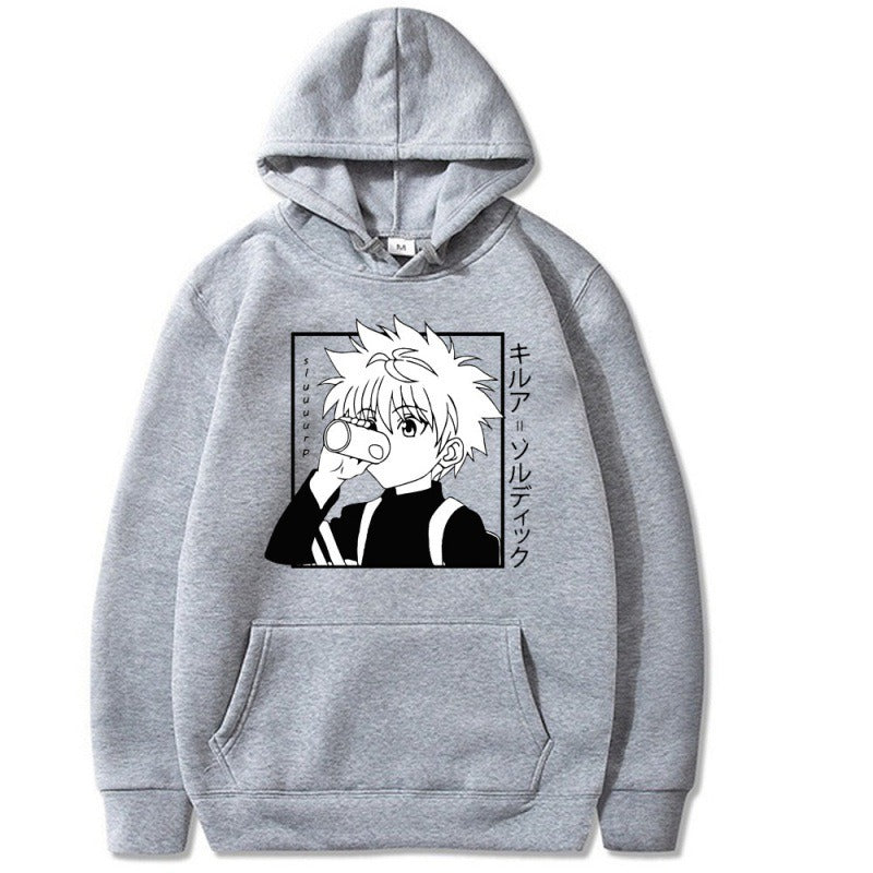 Harajuku-hunter war loose pullover hoodies