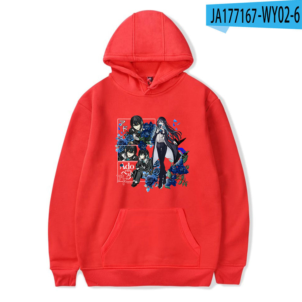 Ado anime pullover Hoodies