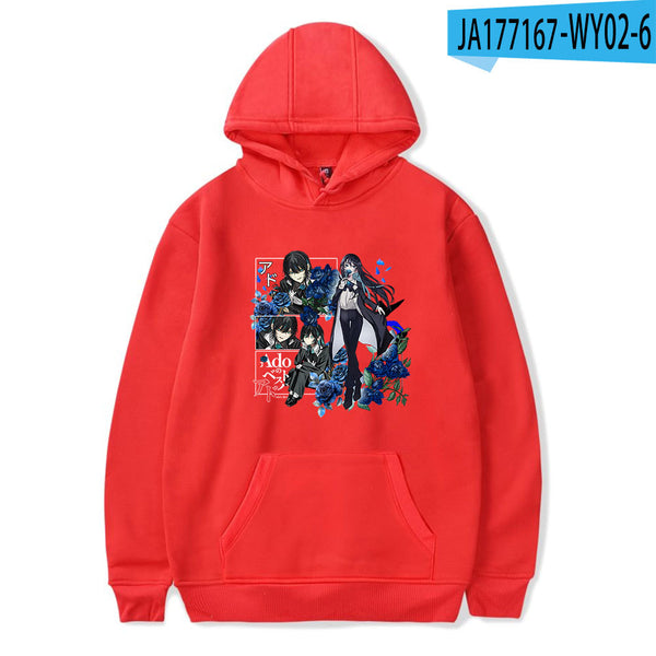 Ado anime pullover Hoodies
