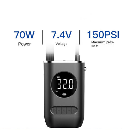 Handheld Wireless Charging Super Car Inflator Pump