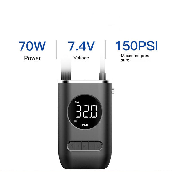 Handheld Wireless Charging Super Car Inflator Pump