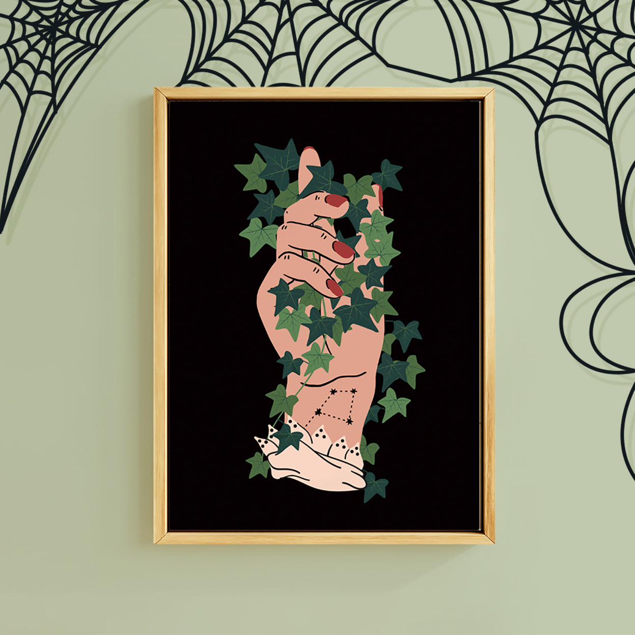 WRAPPED IN IVY PRINT