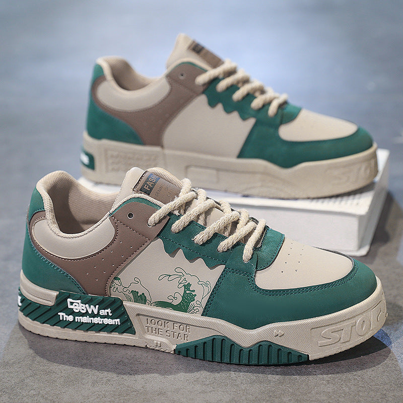 Leather Casual Sports Shoes