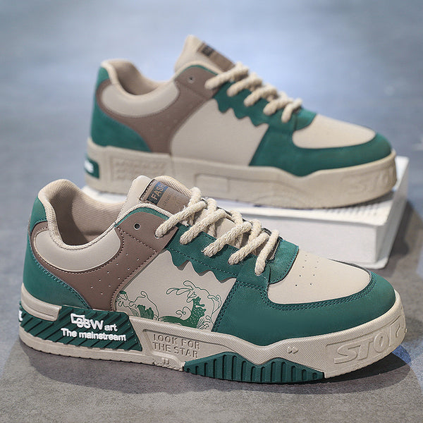 Leather Casual Sports Shoes
