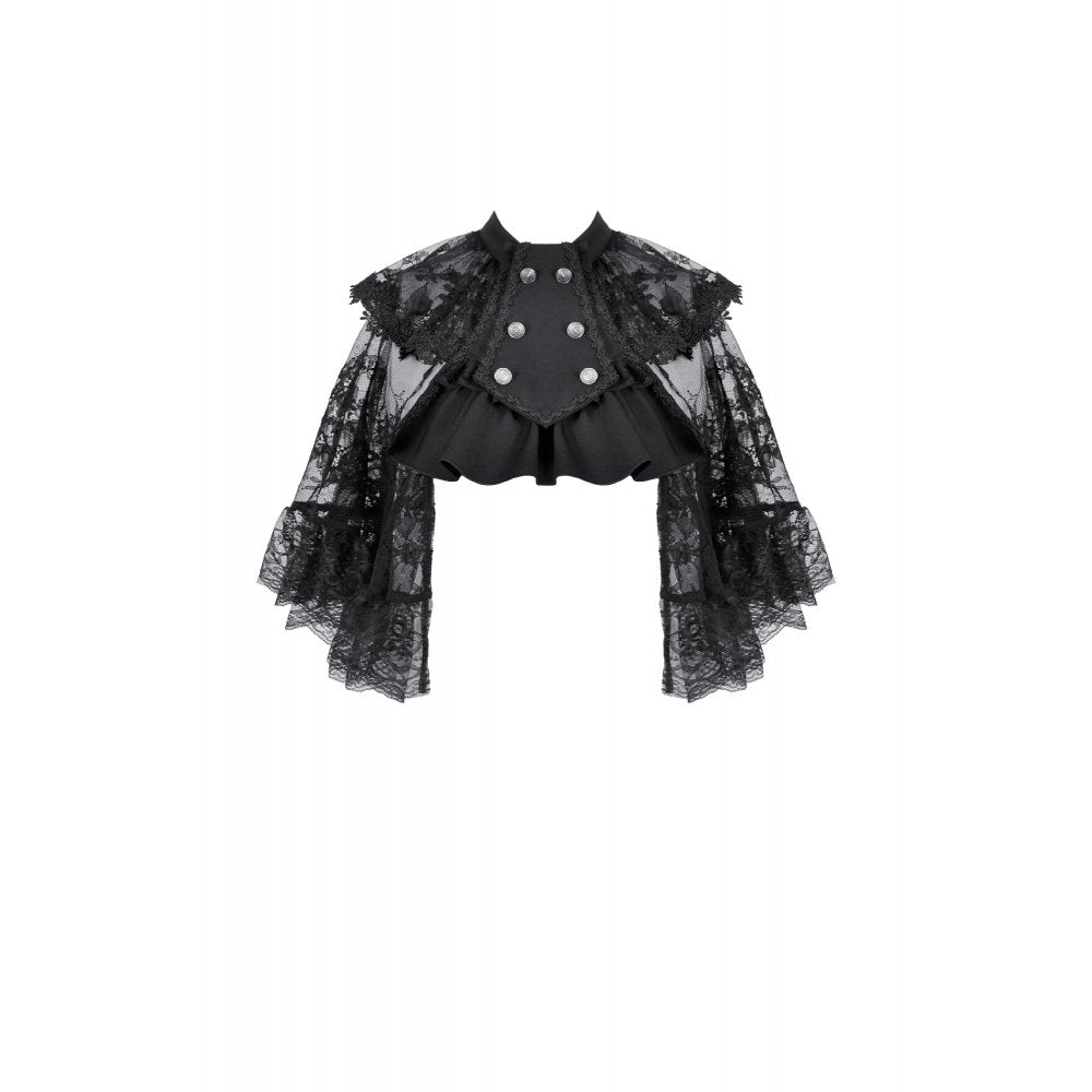 Capelet dentelle à volants Bellatrix Dark in Love