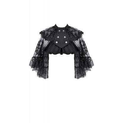 Capelet dentelle à volants Bellatrix Dark in Love