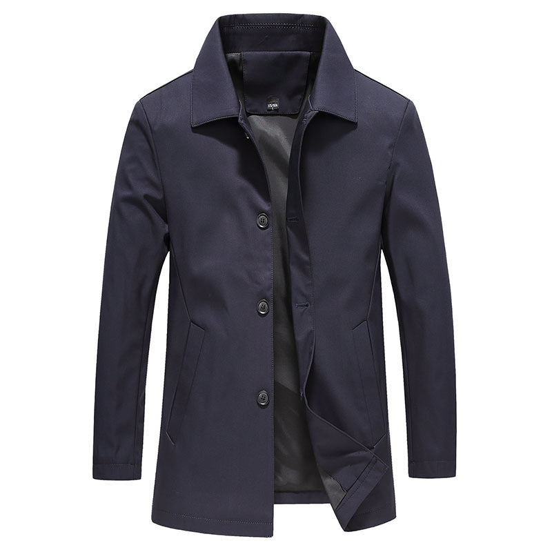 Short Button Lightweight Coat