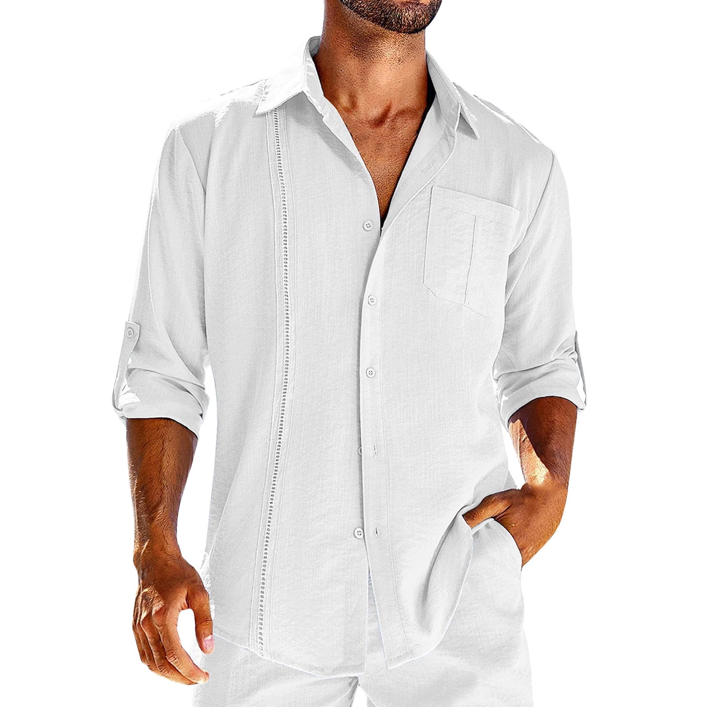 Casual  Long Sleeve Shirts