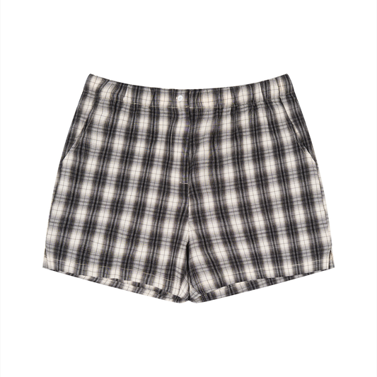 Unisex Plaid Shorts