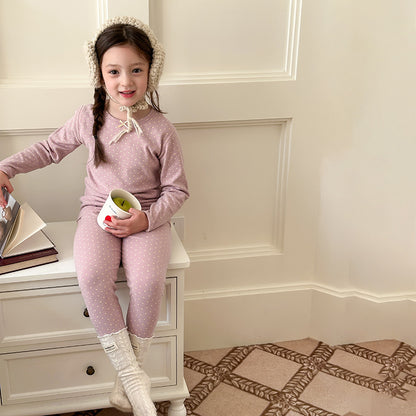 Children's Cartoon Fleece Pyjamas