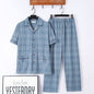 Men's Short-Sleeve & Shorts Set