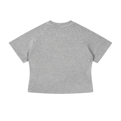 Women's Mineral Wash Crop T-Shirt 260GSM
