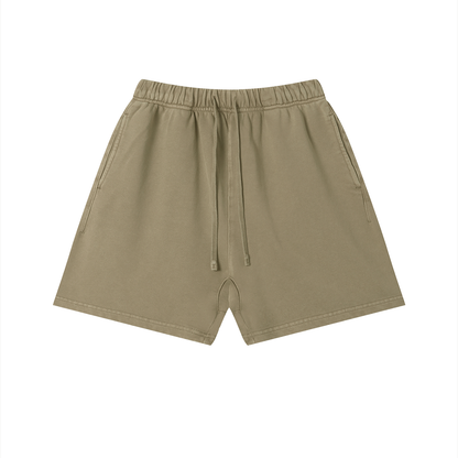 Unisex Vintage Wash Cotton Shorts