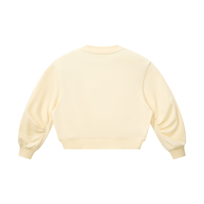 Women's Crop V-Neck Sweatshirt 280GSM