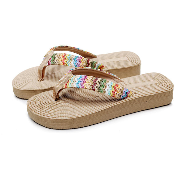 Women's PP Woven Flip Flops
