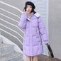 Women's down Coat Mid-length Thickened