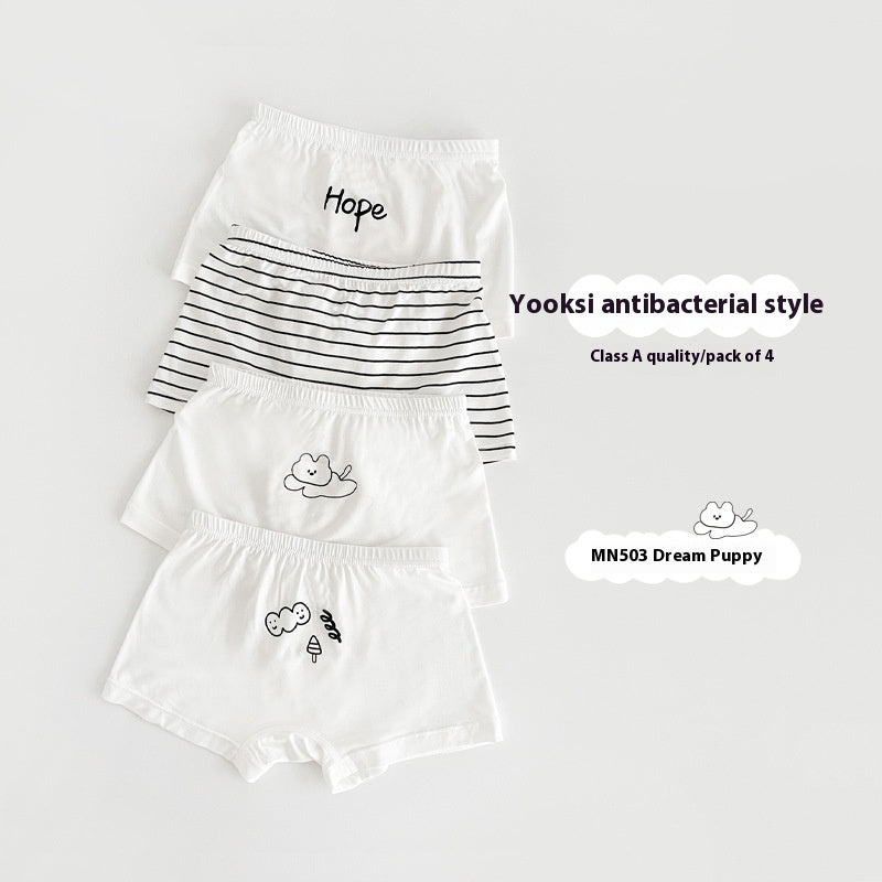 Children's Pure Cotton Antibacterial inner