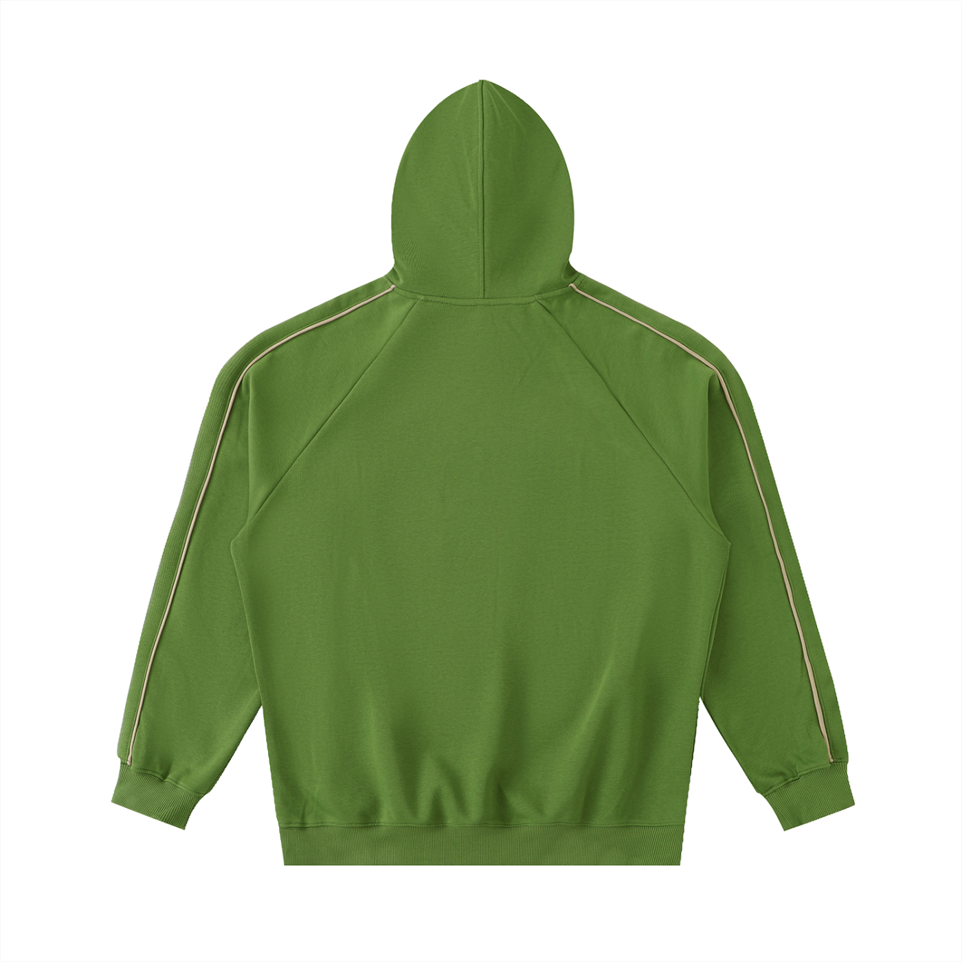 Contrast Piping Raglan Hoodie | Spiderweb